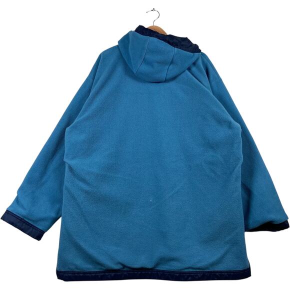 Vintage Nike Reversible Fleece Lined Hooded Jacket Large - Picture 11 of 13